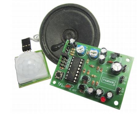 Electronic DIY Kit Dog Security Alarm IR Infrared Motion Sensor Detector SZSP19 