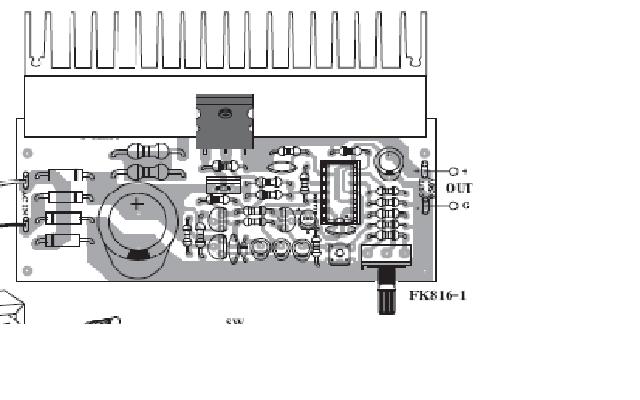 FK816 Variable Voltage Regulator 0-50 v 